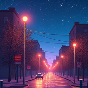 Starlit Streets