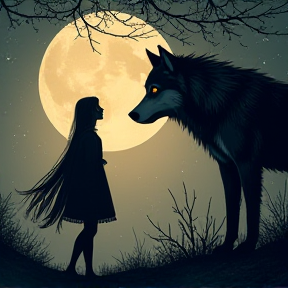 ELARA AND THE WOLF