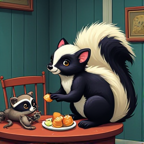 Pop Skunkles and his Porch Feasts