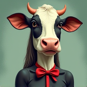 Human Cow