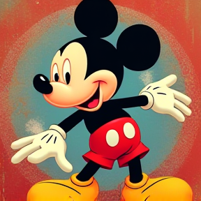 Noel the Miska Muska Mickey Mouse