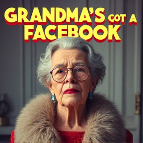 Grandma's got a Facebook. 