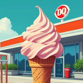 Ice cream at DQ