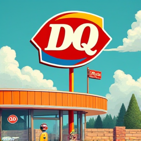 Ice cream at DQ