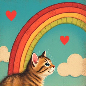 Kittens and Rainbows