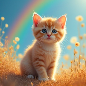 Kittens and Rainbows