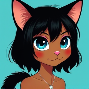 Kiwi the Cat Girl