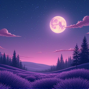 Lavender night 