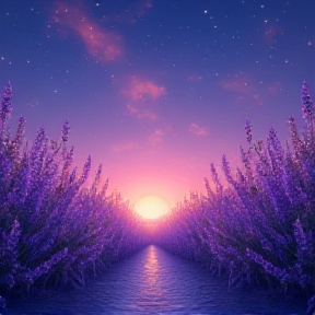 Lavender night 