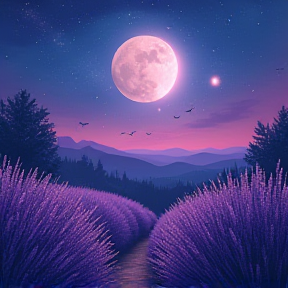 Lavender night 