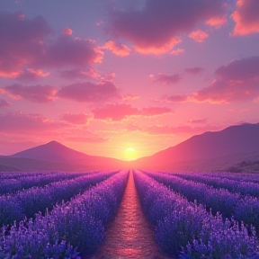 Hills of Lavender