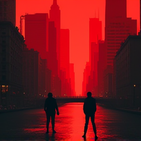 New York Turns Red