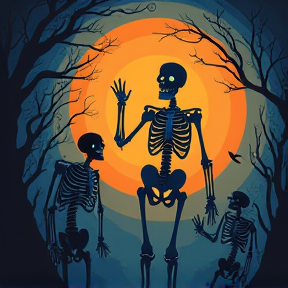 Spooky Scary Skeletons