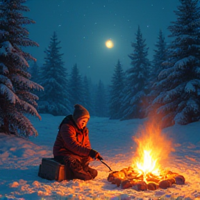 Campfire Christmas Dream