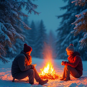 Campfire Christmas Dream