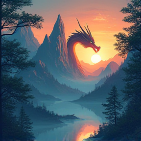 The Dragon Inside of the Mountain