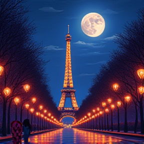 Paris by night