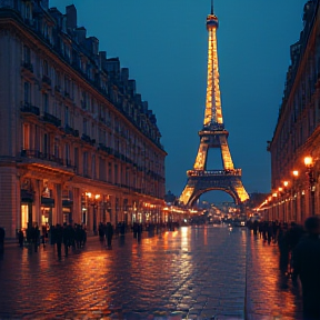 Paris by night