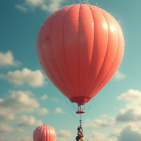 Luftballons aufblasen