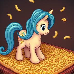 Mac and Cheese Pony