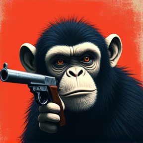 Monkey with a Gun