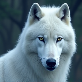 le loup blanc