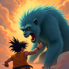 Sulley and Goku: Rise