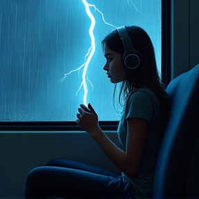 Rainy Nights and Headphones