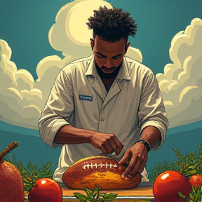 Chef in the Fantasy Gridiron