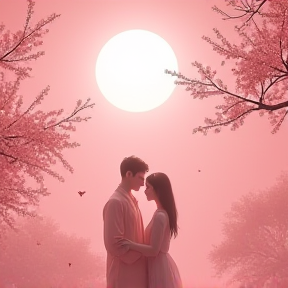 Love in Peach blossoms 