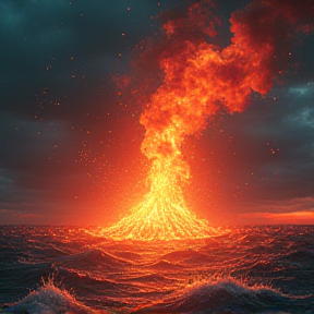 Sea of flames 