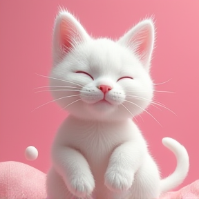 Marshmallow Kitty