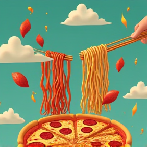 The Great Pizza and Ramen Showdown