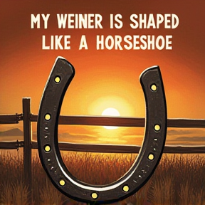 My Weiner is Shaped Like a Horseshoe