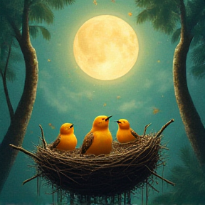 Five Little Birds