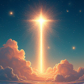 the light of the heavens