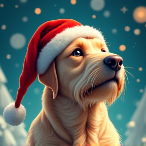 Santa's dog 