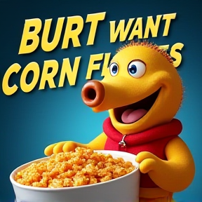 Burt want corn flakes