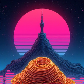 Synthwave Spaghetti