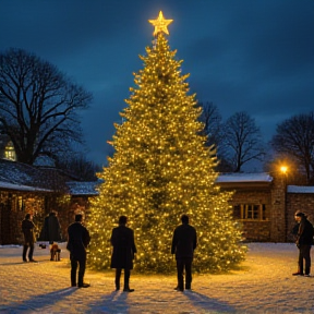 Rhayader Christmas Tree