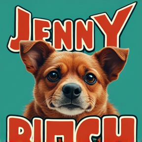 Jenny and his bitch