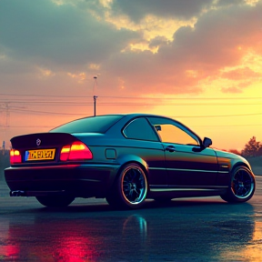 Влад любит свою BMW e46