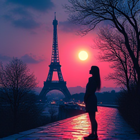 Kiss Me Under the Paris Twilight