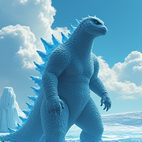 Sebzilla love shimo the ice kaiju