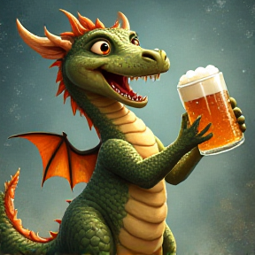 Der Biertrinkende Drache