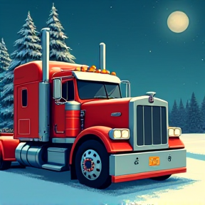 Calvin and Kenworth's Christmas Tale