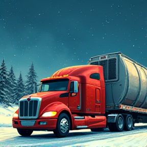 Calvin and Kenworth's Christmas Tale