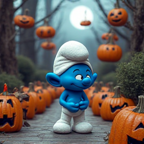 Scary Smurf Village