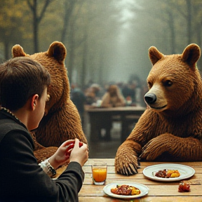 De Vrijdagmiddag Lunch van de Drie Smikkel Beren