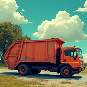 garbage truck